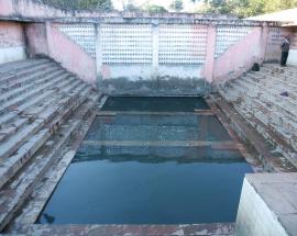 Tulsishyam hot springs and temple area